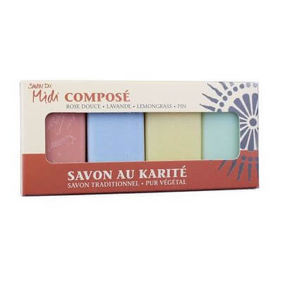 Savon au Karité 4teilig