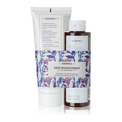 KORRES Almond & Linseed Hair Collection Set