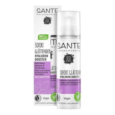 Sante Sofort Glättender Hyaluron Booster natürliche Hyaluronsäure & Parakresse