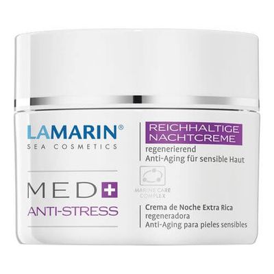 LAMARIN Med+ Anti-Stress Reichhaltige Nachtcreme o.P.