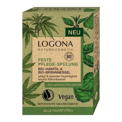 Logona Feste Spülung Bio-Hanföl & Bio-Brennessel