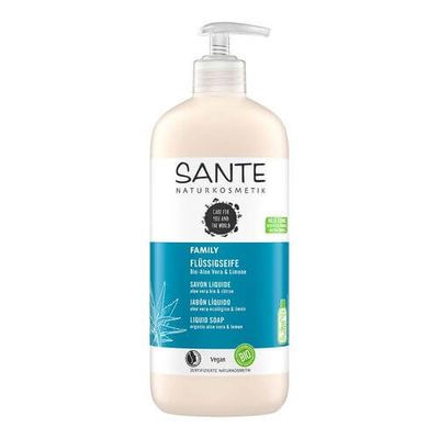 Sante FAMILY Flüssigseife Bio-Aloe Vera & Limone
