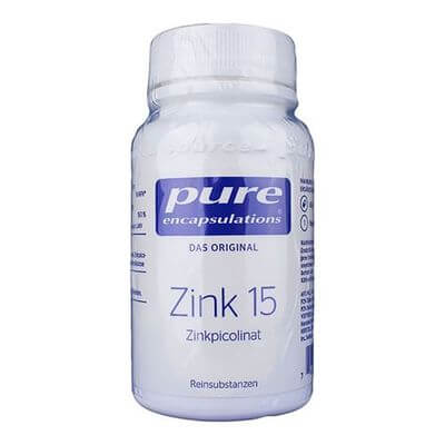 PURE ENCAPSULATIONS Zink 15 Zinkpicolinat Kapseln