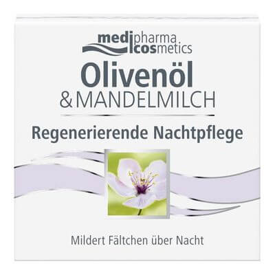 Medipharma Cosmetics OLIVEN-MANDELMILCH regenerierende Nachtpflege