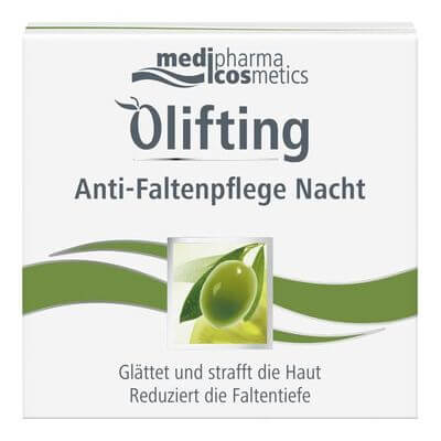 Medipharma Cosmetics OLIVENÖL Olifting Anti Faltenpflege Creme Nacht
