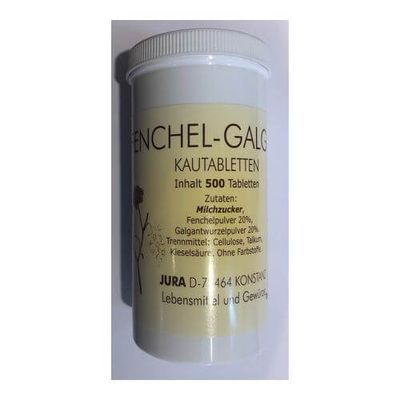 Jura Hildegard Fenchel-Galgant Kautabletten