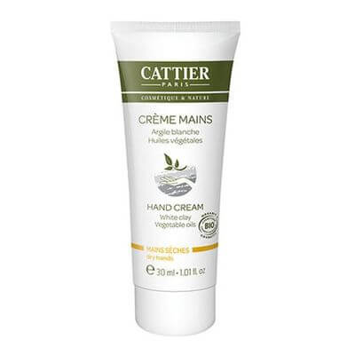 CATTIER Mini Handcreme - Weiße Heilerde