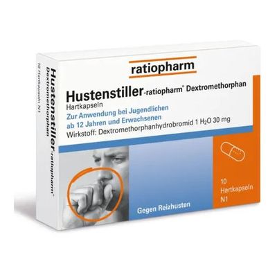 HUSTENSTILLER ratioph.Dextromethorphan Kapseln