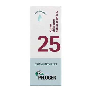 BIOCHEMIE Pflüger 25 Aurum chlor.natr.D 6 Tropfen