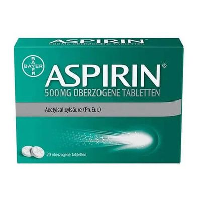 ASPIRIN 500 mg überzogene Tabletten