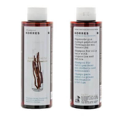 KORRES LIQUORICE & Urtiqua Shampoo für fettiges Haar