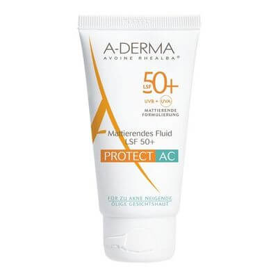 A-DERMA PROTECT AC mattierendes Fluid SPF 50+