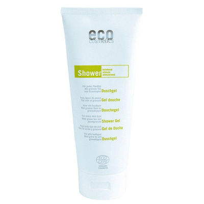 ECO COSMETICS DUSCHGEL grüner Tee/Granatapfel