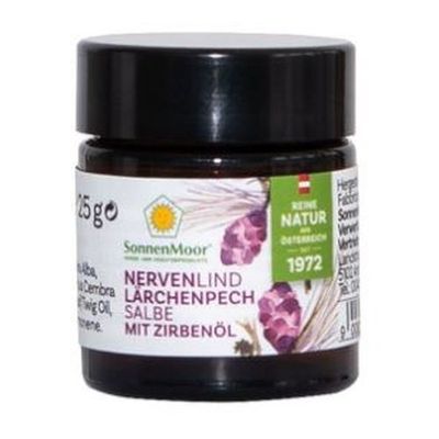 SonnenMoor LÄRCHENPECHSALBE Nervenlind mit Zirbenöl