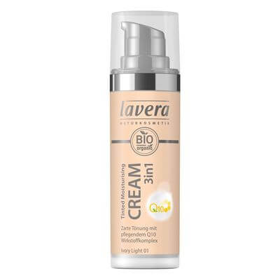 LAVERA Tinted moisturising Cr.3in1 Q10 01 iv.light