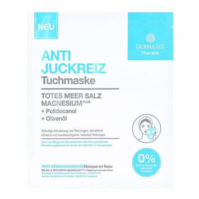 DERMASEL Therapie Tuchmaske Anti-Juckreiz