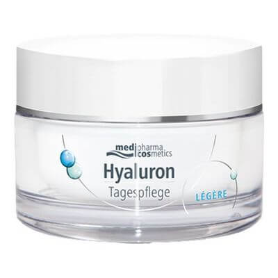 Medipharma Cosmetics HYALURON TAGESPFLEGE legere Creme im Tiegel