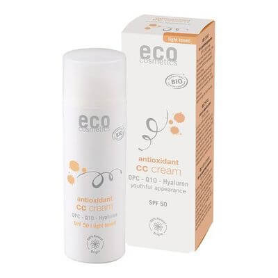 ECO COSMETICS cc Creme getönt LSF 50 hell