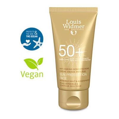 WIDMER Sun Protection Face Creme 50+ leicht parfüm