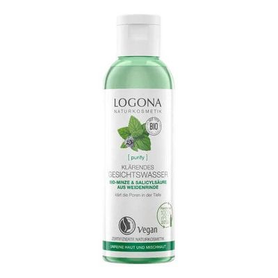 Logona PURIFY klärendes Gesichtswasser Bio-Minze & Salicylsäure aus der Weidenrinde