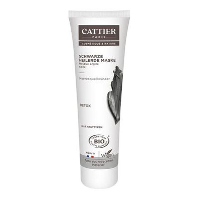 CATTIER schwarze Heilerde Maske
