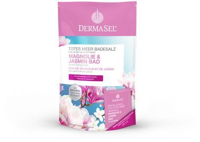 DERMASEL Totes Meer Badesalz Magnolie & Jasmin