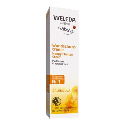 WELEDA Calendula Wundschutzcreme parfümfrei 10ml