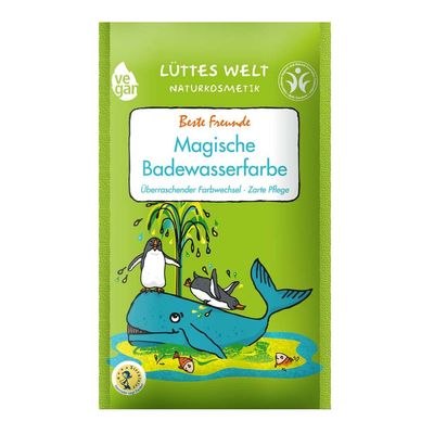 LÜTTES Welt Beste Freunde magische Badewasserfarbe