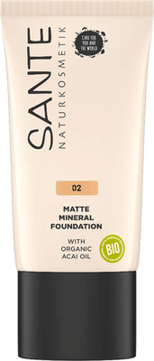 Sante Matte Mineral Foundation 02 Warm Meadow