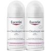 EUCERIN Deodorant Roll-on 24h Doppelpack